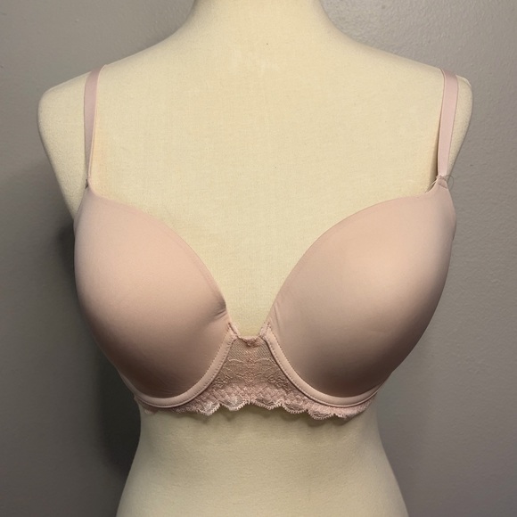 Natori Cameo Rose Contour Lace Back Underwire Bra NWT 36DDD - Picture 2 of 12